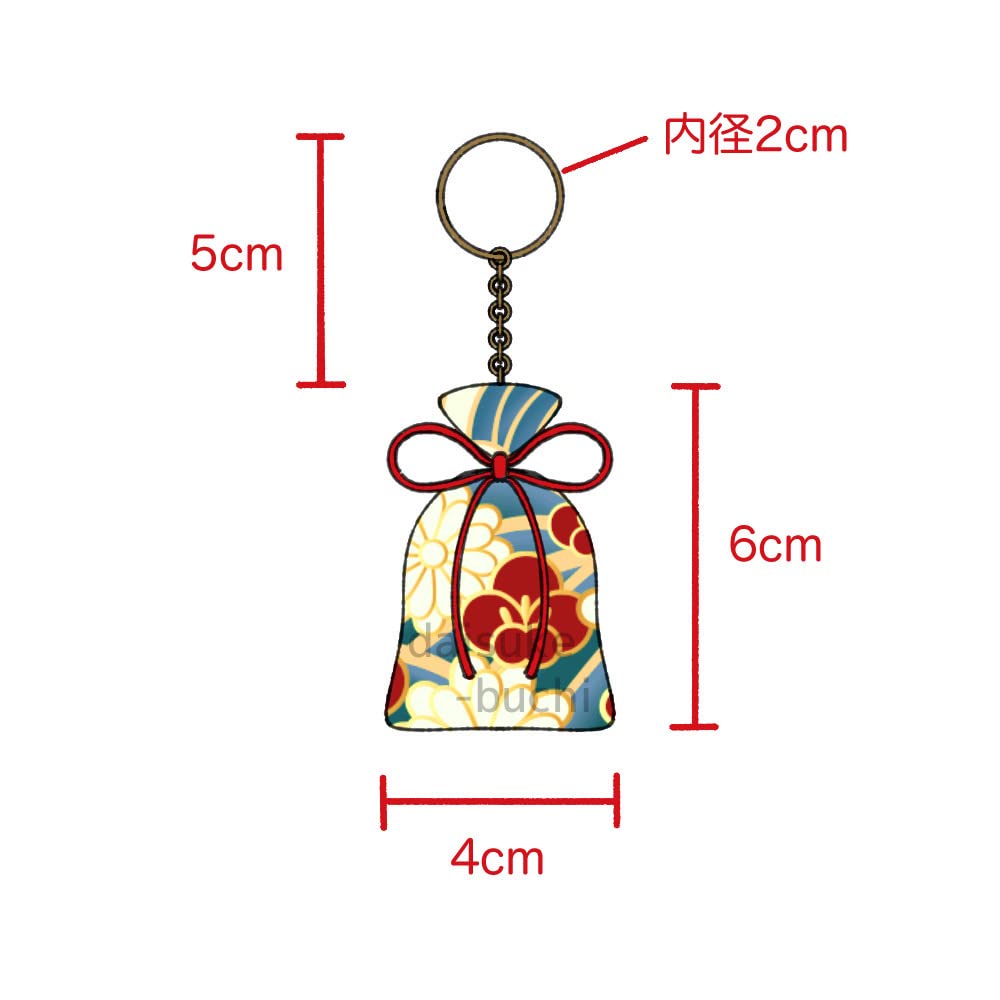 Amazon.co.jp: 香り袋 匂い袋 キーホルダー 藤の花の香り 携帯に便利