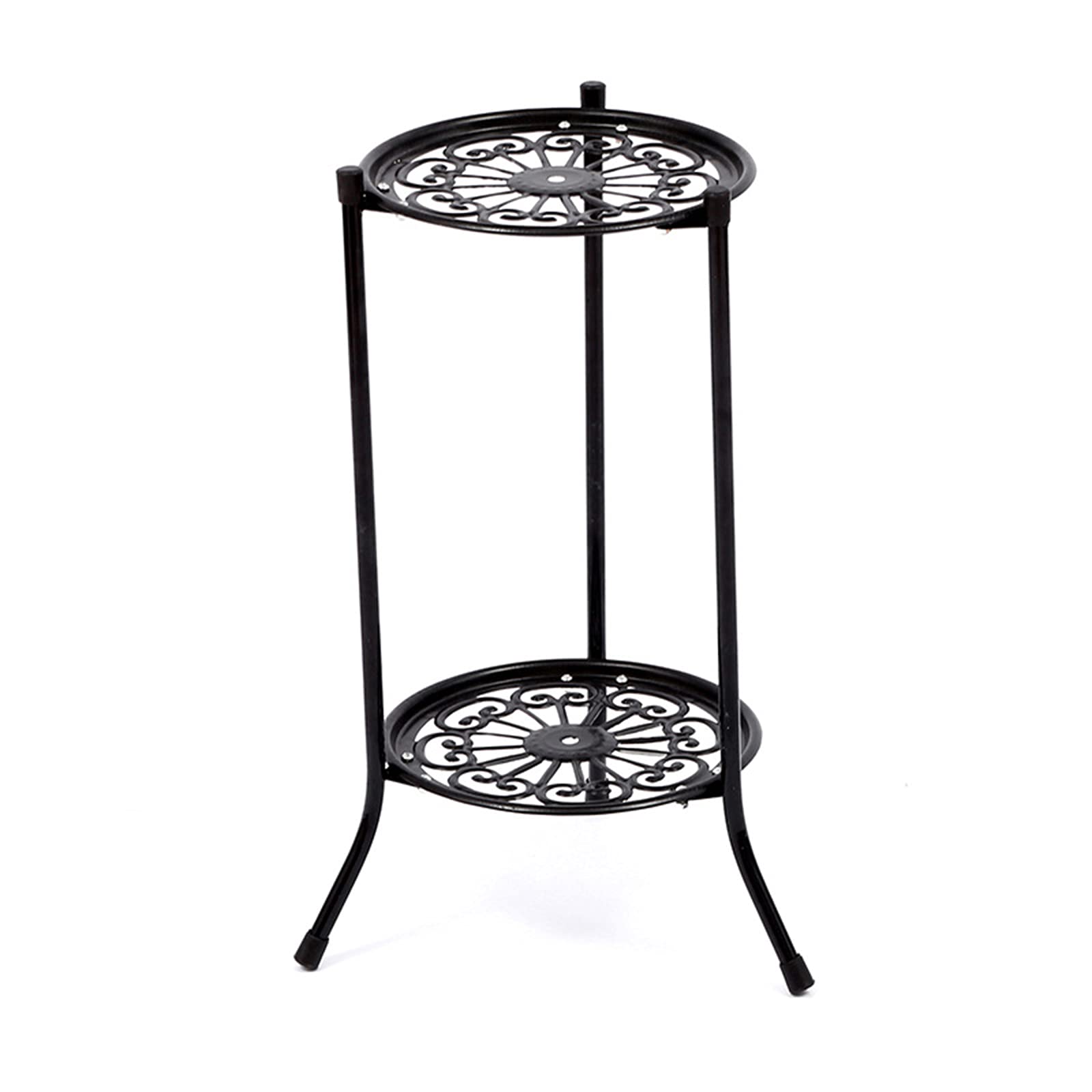 Kx9lb8d Black Flower Display Stand Hanging Glass Tube Vases For Wedding Round Stand Desktop Planter Flower Pots For Indoor Outdoor Home Decoration For Planters(Black)
