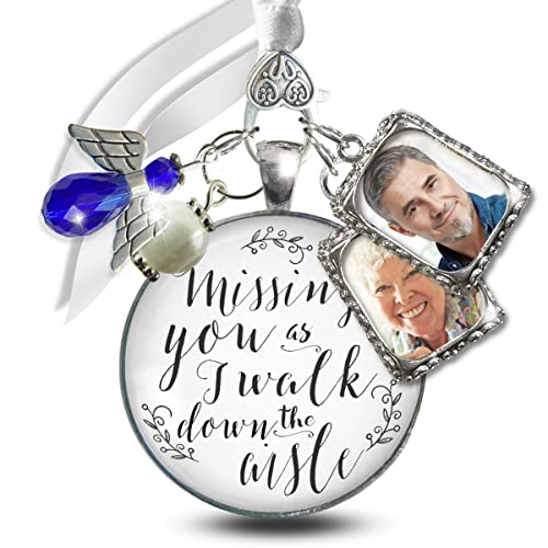 Bouquet photo charm memorial keepsake
