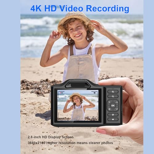Cámara Digital Dpofirs 4K 64MP Dual Lens Negro miniatura 4