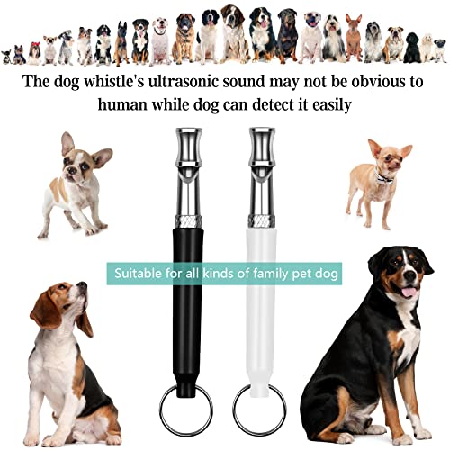Hryyds 1231 2 Pack Dog Whistle, Dog Whistle To Stop Barking Neighbors Dog thumb #6