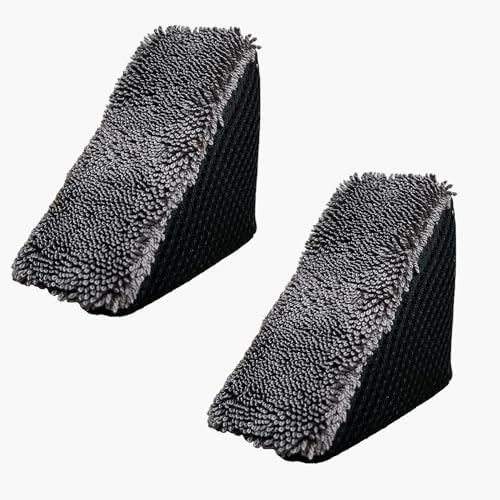 2 Pcs Tire Shine Applicator Pad, SAN AUSTIN Tire Gel