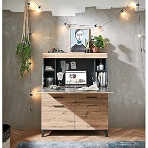 Lomadox Sekretär Artisan Eiche Nb. LA36