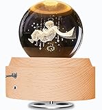 【3D K9 de cristal】 Bola de cristal 3D con material de cristal K9. La bola de cristal está hecha de cristal K9 y extremadamente dura, incluso si se cae, no se rompe ni se agrieta. El cristal no contiene ningún rastro de impurezas, y el interior adopta un ingenioso proceso de tallado que presenta un exquisito y hermoso patrón 3D. En el dormitorio, sala de estar, oficina o escritorio, es muy bonita decoración.