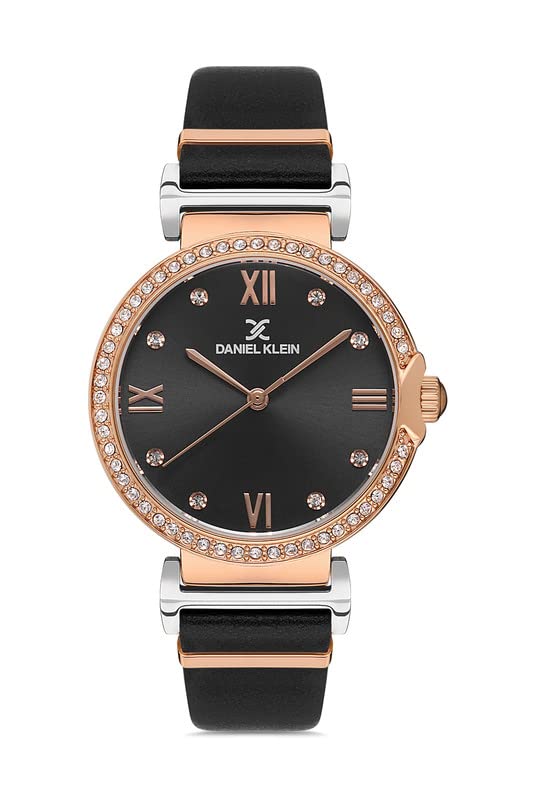 Daniel Klein Analog Gun Black Dial Womens Watch-DK.1.13219-3 (B0BFN3WCSY) Amazon Price History, Amazon Price Tracker