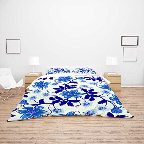 Linge de lit motif floral pour chambre parentale cocooning - 4