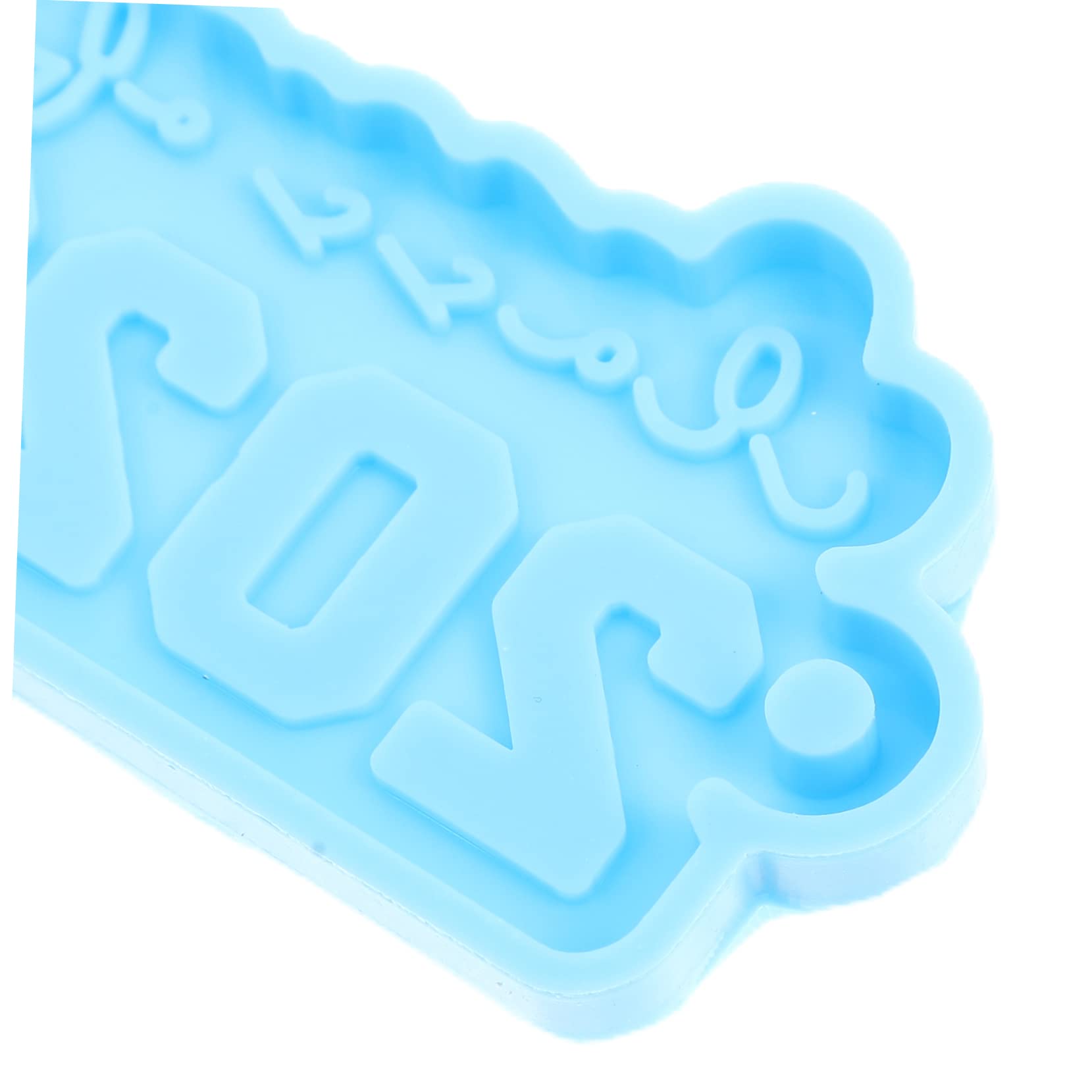 EXCEART 16pezzi Stampi Silicone Per Portachiavi Class of Molds Per Pendenti Leggeri Resistenti e Flessibili Per e Decorazioni
