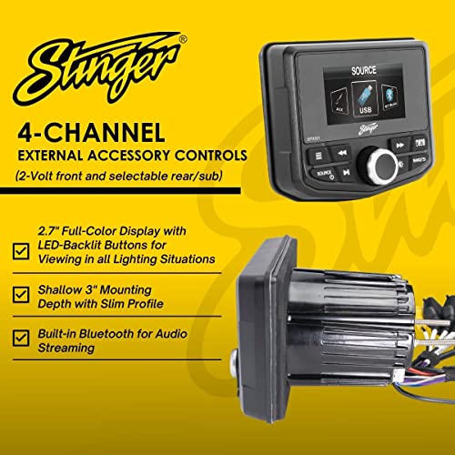 Reproductor digital STINGER con pantalla de 2.7 pulgadas miniatura 2