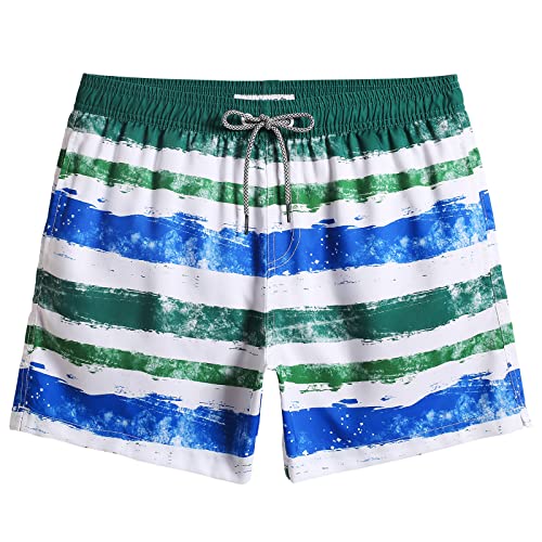Image of maamgic Mens Swim Trunks 5 Inch with Mesh Liner Breathable for Beach