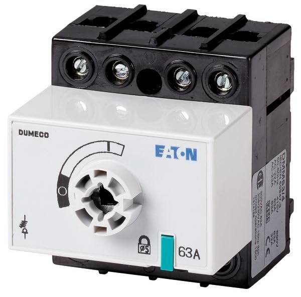 Isolateur de construction Eaton 1314158 tetrapolaire 63 A vertical