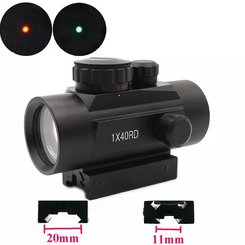 Mirino Micro Red Dot 1x40 per Carabine, Fucili e Pistole a Pallini