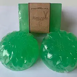 Sabonete de Babosa (Aloe Vera) - Rosto reduz (Acne, Espinha, Manchas, Hidrata, Esfolia, Melasma) (70g)