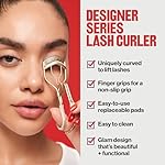 Revlon Designer Series Lash Curler, Eyelash Lift for an Eye Opening Look, Non-Slip Finger Grips, Easy to Use, 1 Count - Image 3