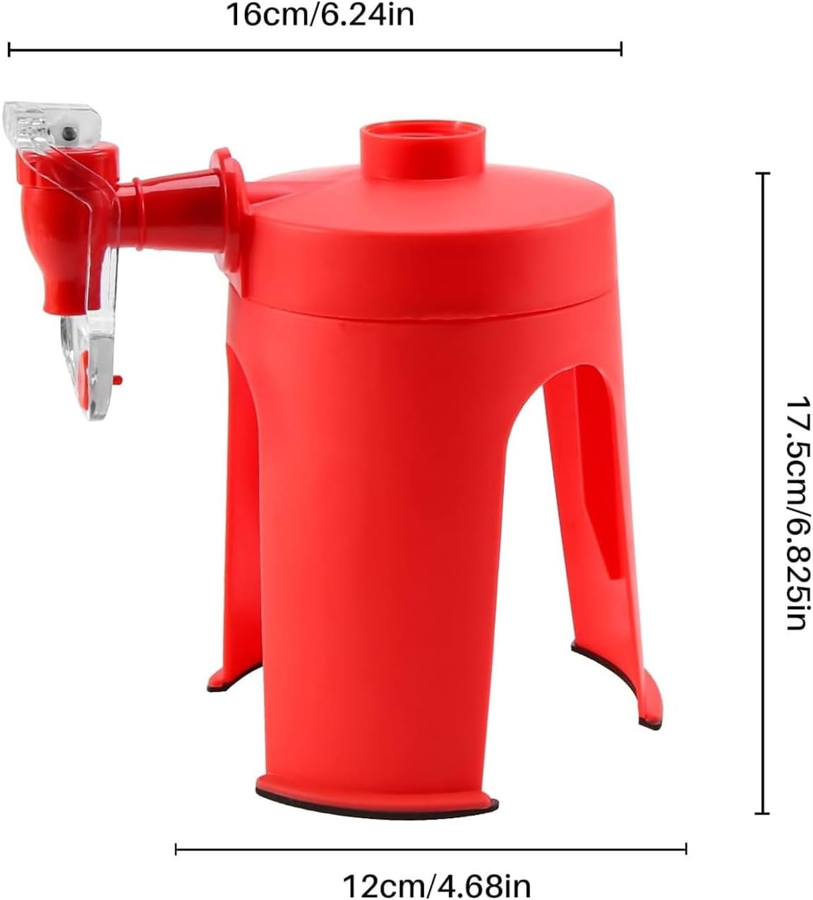 Soda Dispenser Drinking Water Dispense Machine Coke Bottle Dispenser Party Home Bar Accessory