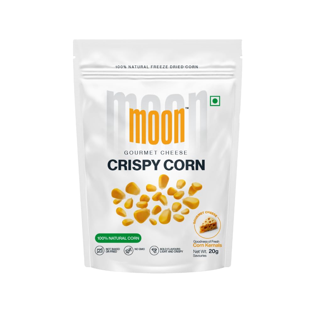See full amazon price history chart for Moon Freeze Dried Gourmet Cheese Crispy Corn 20g Pack of 01 (20g X 1) |Not Baked or Fried | No GMO |No Oil & Preservatives Healthy Snacks | High Protein | Source of Fiber | Gluten-Free | Assorted Pack | 100% Natural Light & Crispy Corn Moon Freeze Dried Gourmet Cheese Crispy Corn 20g Pack of 01 (20g X 1) |Not Baked or Fried | No GMO |No Oil & Preservatives Healthy Snacks | High Protein | Source of Fiber | Gluten-Free | Assorted Pack | 100% Natural Light & Crispy Corn (B0CW1T7F7K) Amazon Price History, Amazon Price Tracker