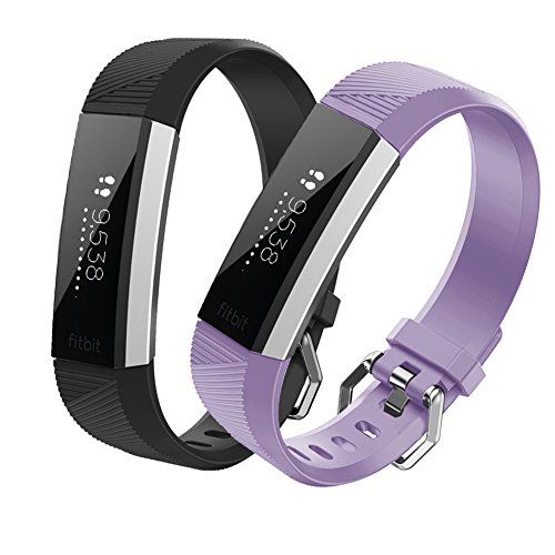 Bepack Fitbit Alta HR Correa, Pulsera Fitbit Alta, Accesorio Ajustable en Silicona, Repuesto de Relojes Multicolor Recambio de Pulseras Ajustable Accesorios, Fitbit Alta HR Strap Large Small