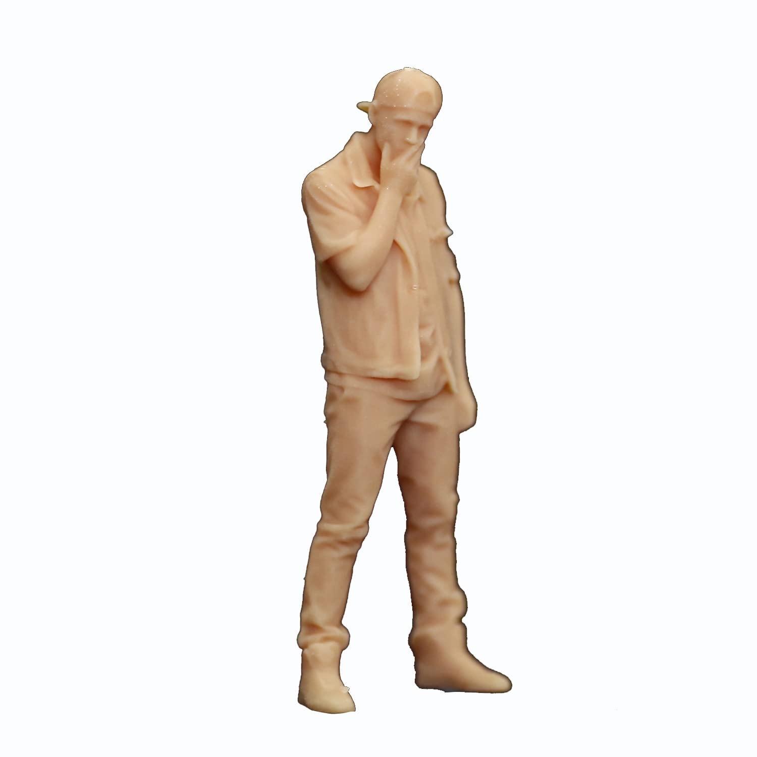 Amazon.co.jp: 1:64フィギュア おじさんの男 微縮モデル 素体には色を