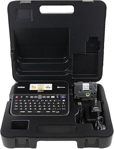 Miniatura 5 de Brother rotulador con conexión para PC de impresora PTD600VP NegroGris