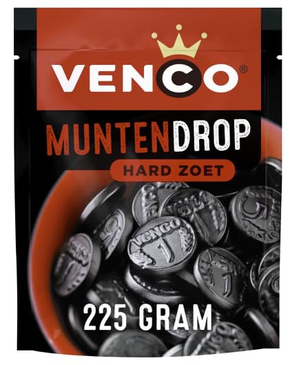 Venco Coin Shaped Licorice 225g (Pack of 4) - Ideal for every Occasion
