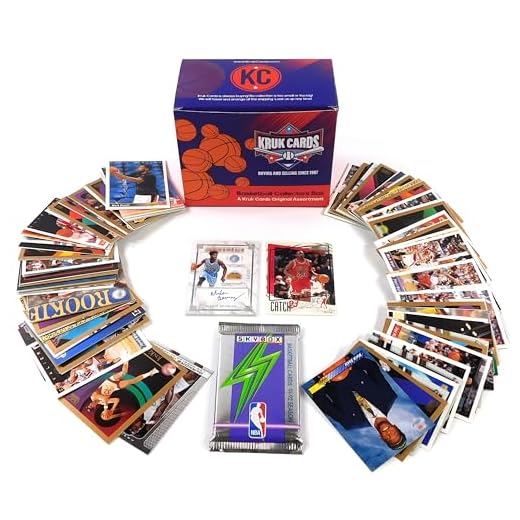 Basketball Card Gift Box | 1 Hit: Auto, Relic, or Numbered, 1 Superstar, Sealed Pack, 100 Assorted Basketball Cards | Rookie, Hall of Famers | Perfect Sports Card Gift for Collectors