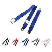 Amazon.co.jp: Gtzbcivシートベルト アルミニウム航空機の2点シート
