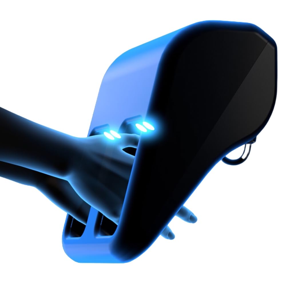 Secamanos - Secado 360º de Cada Mano - Sensor Automático, Luz UV para Higiene Superior - Secado rápido y eficiente con un diseño más ergonómico y cómodo para el Usuario (Negro Mate)