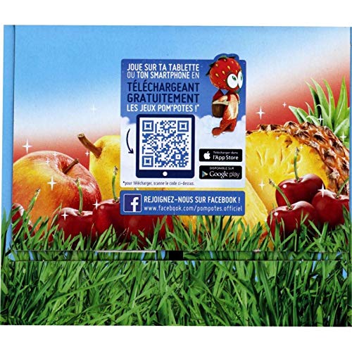 MATERNE - Pom'Potes Sans Sucres Ajoutes Multivarietes 1800G - Lot De 3 - Vendu Par Lot