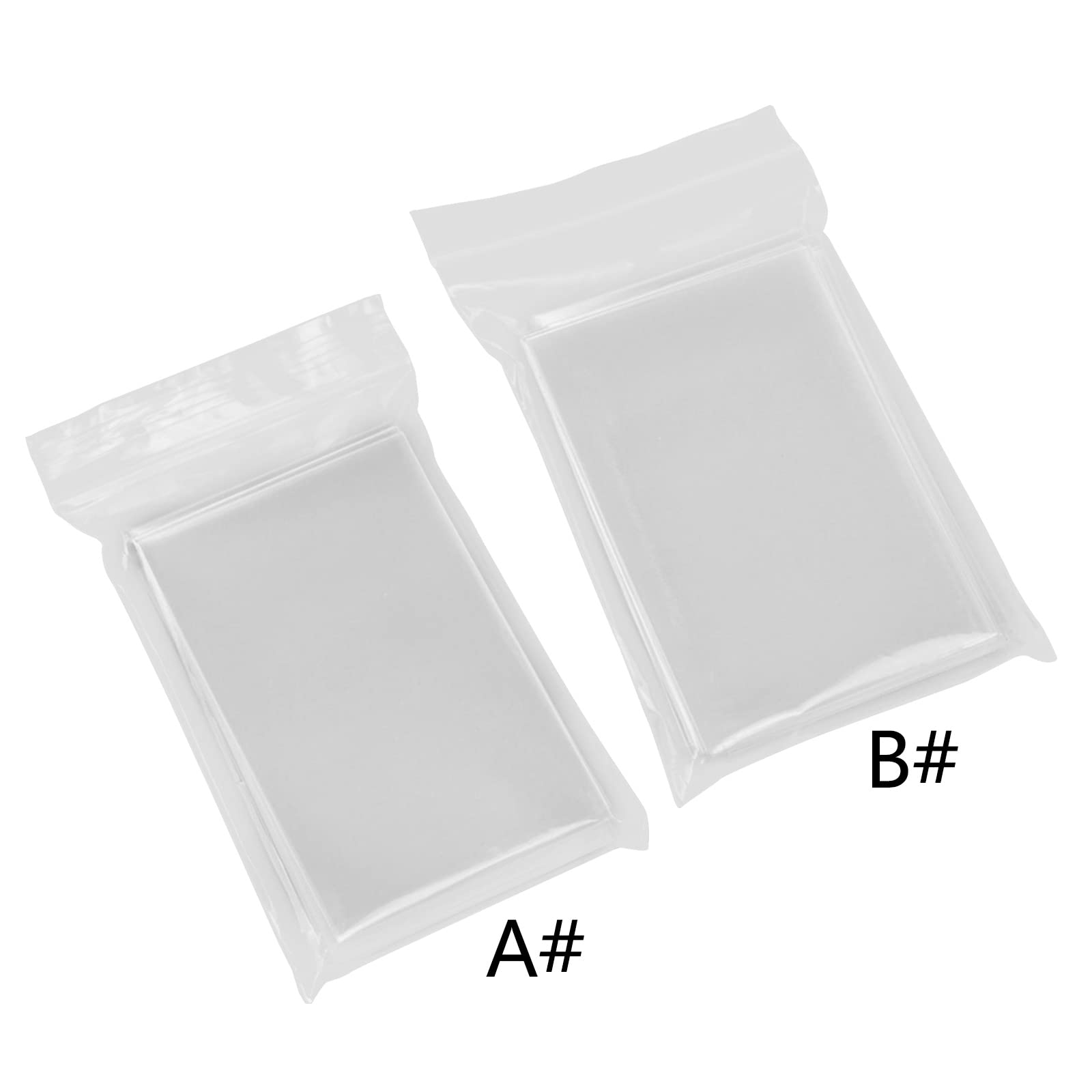 50 Pochettes Photo Transparentes Sans Acide 7x5 Pouces - Pour Rangement Et Protection