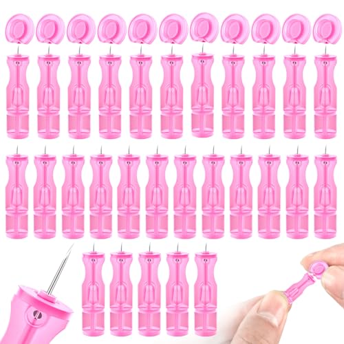 WHMVPWT Lancets for Facial Extraction 150Pcs Disposable Acne Needle Tools Blackhead Removal Kit for Clear Skin