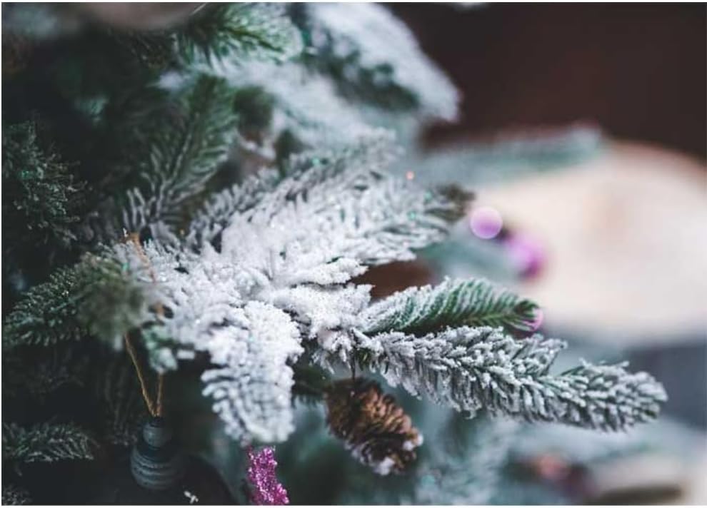 Bomboletta Neve Artificiale - 3 Spray Da 150ml Per Decorazioni Natalizie, Albero, Presepi E Vetrine - Effetto Neve Realistico - Foto 5