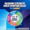 Mucinex Fast-Max Maximum Strength Day & Night Cold and Flu Medicine for Adults, Powerful Over-The-Counter Medication for Cold & Flu Symptoms, Fast Dissolving Liquid Gels, 24 Count