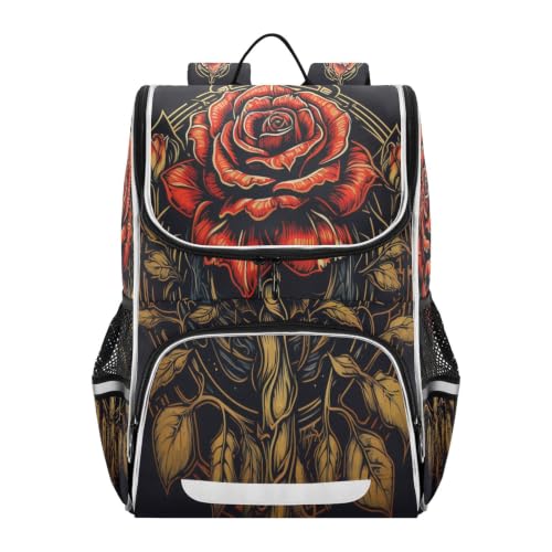 Sac à dos scolaire rose pour les cours les sorties et le sport