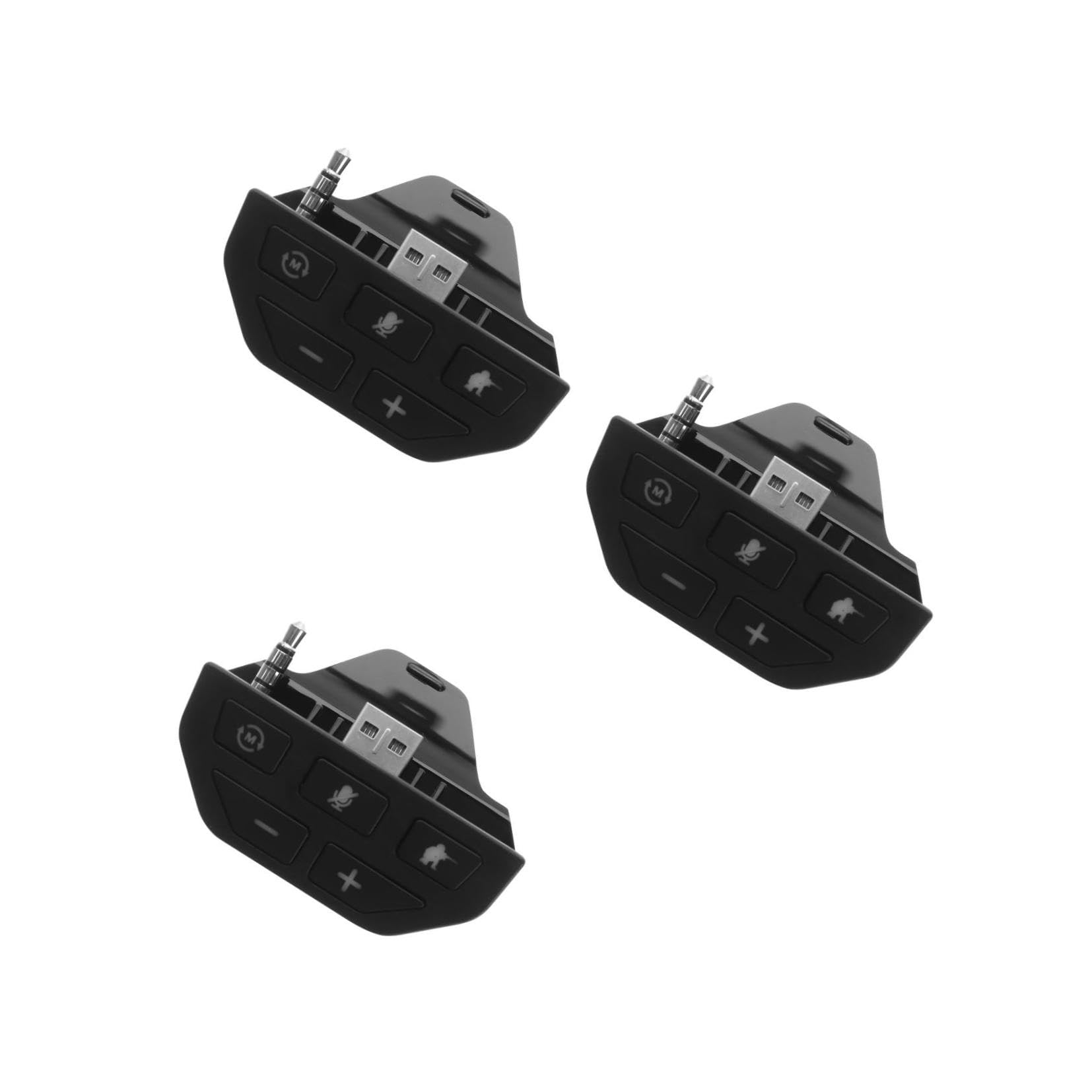 UKCOCO 3pezzi Adattatore Stereo Per Cuffie Gaming Compatibile Con Controller One Leggero e Portatile Funzionalità Di Microfono Integrato Effetti Sonori Potenziati Per Esperienza Di Gioco