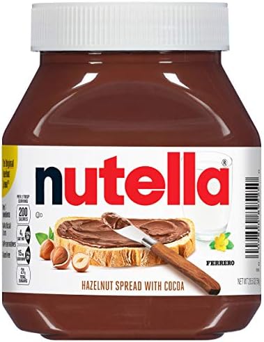 Nutella Chocolate Hazelnut Spread, Perfect Topping for Pancakes, 26.5 oz (Pack of 1)