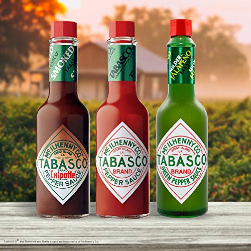 Tabasco Molho De Pimenta Vermelha Suave Com Alho Frasco 60Ml