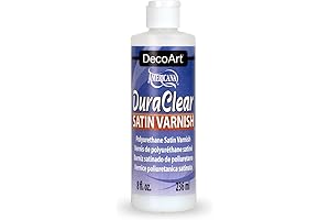 DecoArt Satin Varnish 8-Ounce Bottle