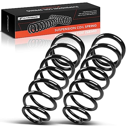 A-Premium 2Pcs Rear Suspension Coil Spring Set Compatible with Toyota 4Runner 1996 1997 1998 1999 2000 2001 2002, Driver and Passenger Side, Replace# 4823135140, 4823135190