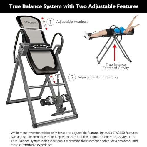 Verakare ITX9550 Heavy Duty Inversion Table thumb #4
