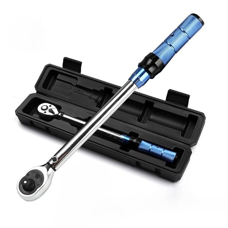 Set Brugole Chiave dinamometrica a cricchetto Chiave da 1/4 Chiave da 3/8 Chiave for interruttore 1/2 Strumenti meccanici for biciclette automobilistiche 5-25N.m Chiavi A Brugola(1-4 5-25nm)