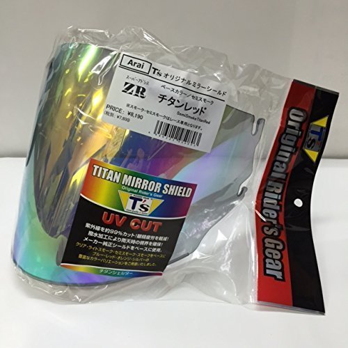 Amazon | [ティーズ] ミラーシールド (ARAI スーパーアドシスZR) セミ