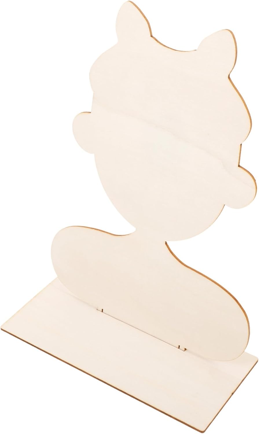 Portrait Clay Board for Pottery Handmade Wood Crafting Base for Projects for Creating Unique and Clay Art for Artists and Craft