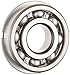 NSK 6312NR Deep Groove Ball Bearing, Single Row, Open, Snap Ring, Pressed Steel Cage, Normal Clearance, Metric, 60mm Bore, 130mm OD, 31mm Width, 5300rpm Maximum Rotational Speed, 11690lbf Static Load Capacity, 18434lbf Dynamic Load Capacity