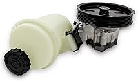 Vista 4 de Bomba de dirección asistida con depósito de polea 2009-2010 apta para Dodge Ram 1500 Pickup, 55398903AD