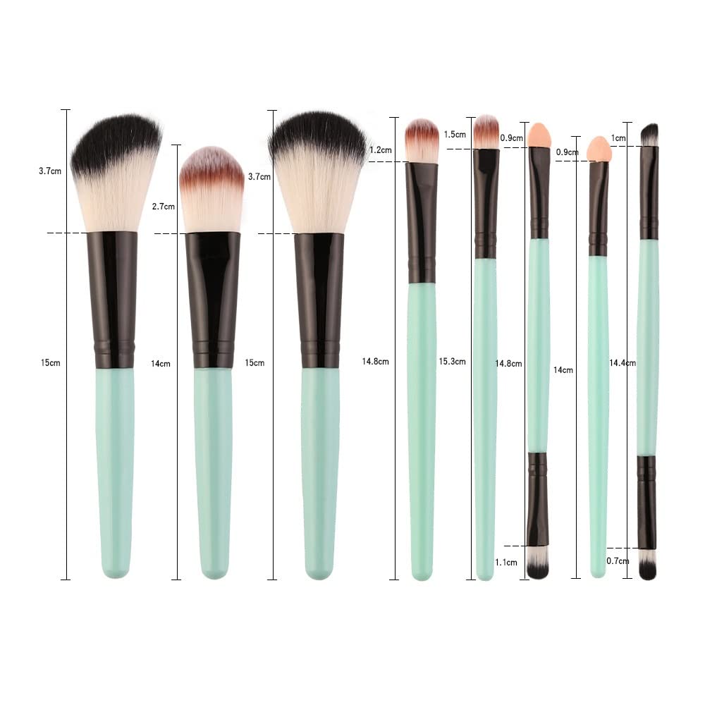 18 Makeup Pinsel Set Beauty Kit Blush Fan Lidschatten Pinsel Lippenpinsel Make-up Pinsel