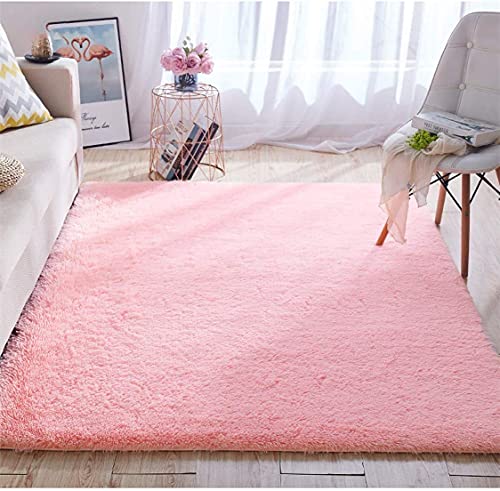Image of Homes Fluffy Living Room Soft Touch Rectangular Carpet Comfy Bedroom Anti Skid Drawing Kids Room 9x9 Square