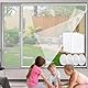 4er Fliegengitter Fenster Insect Stop, Insektenschutz Fenster, mit Selbstklebendem Doppelseitigem Klebeband, Moskitonetze für Fenster Schützen die Familie vor Insekten (Weiß-4)
