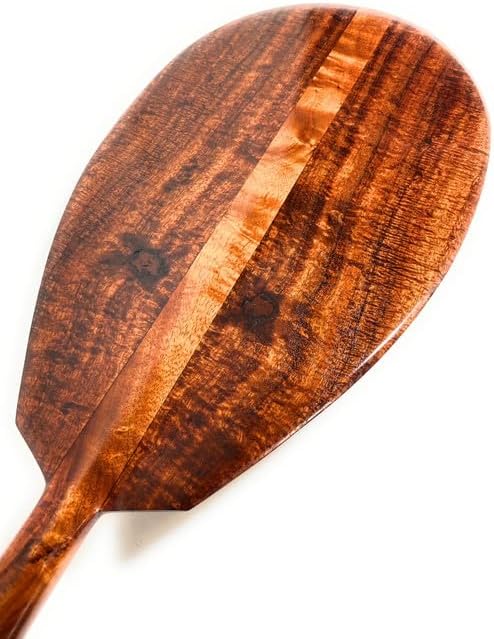 Tikimaster Deep Tone Exquisite AAA Grade Koa Paddle 60 in | #koa7017