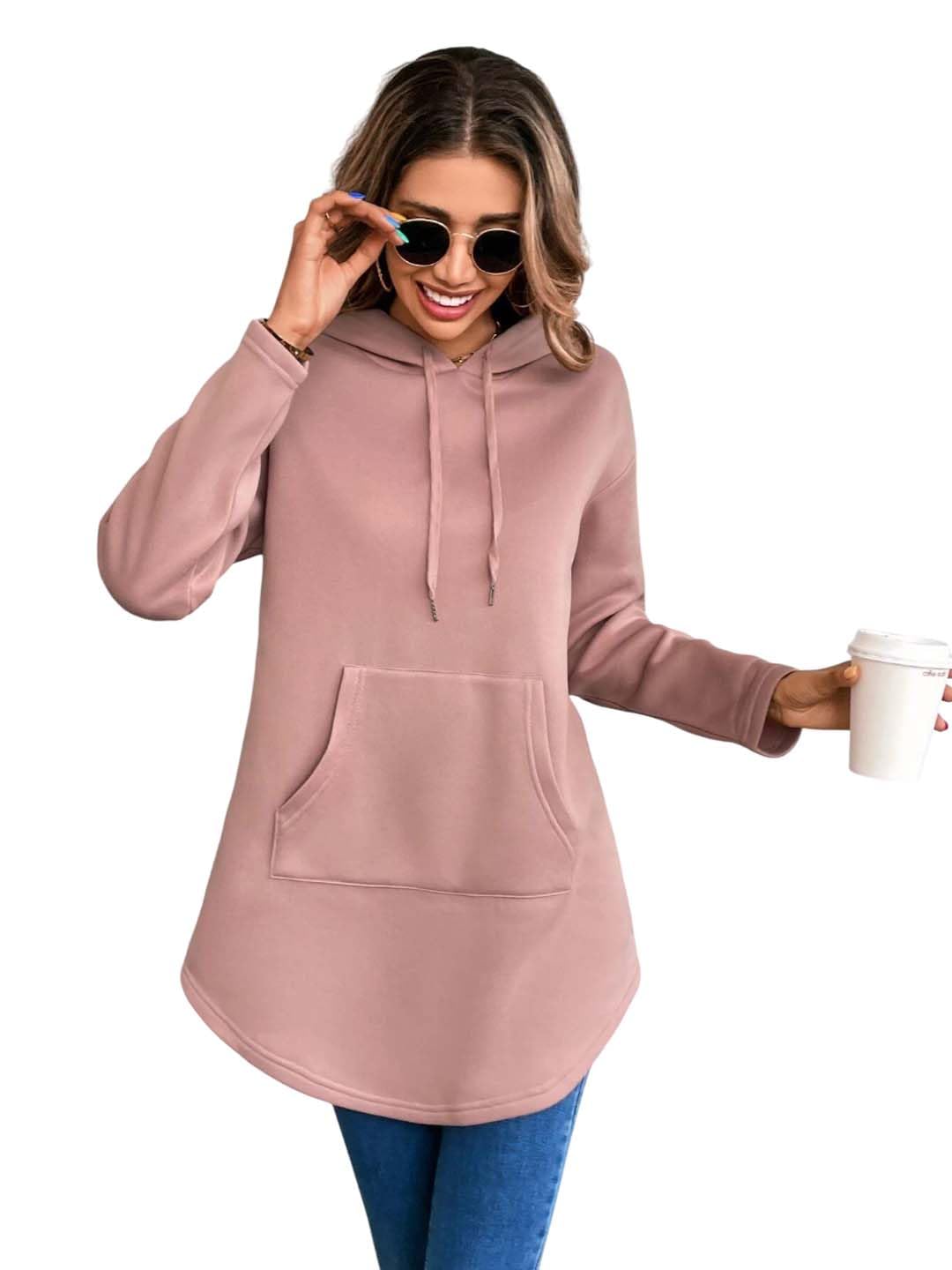 kotty Women's Solid Autumn Wisteria Stylish Sweatshirt(Purple,XL)-KTTWOMENSWEATSHIRT253XL-picture-38