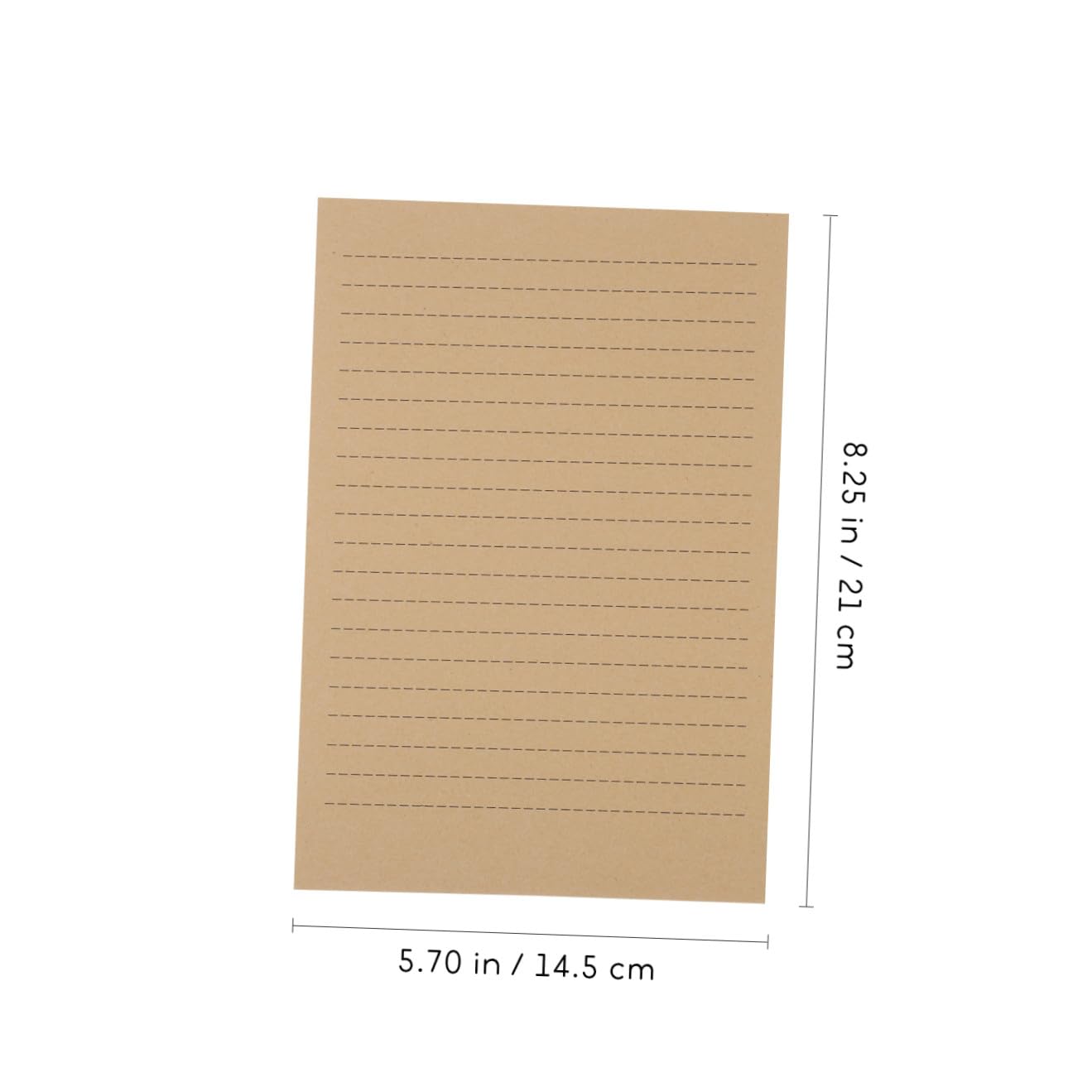 Gadpiparty Glattes Liniertes Briefpapier Im Vintage-stil 200 Blatt Briefpapier Für Grußkarten