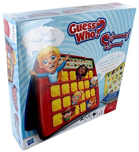 Hasbro05801 Guess Who Game- Arabic